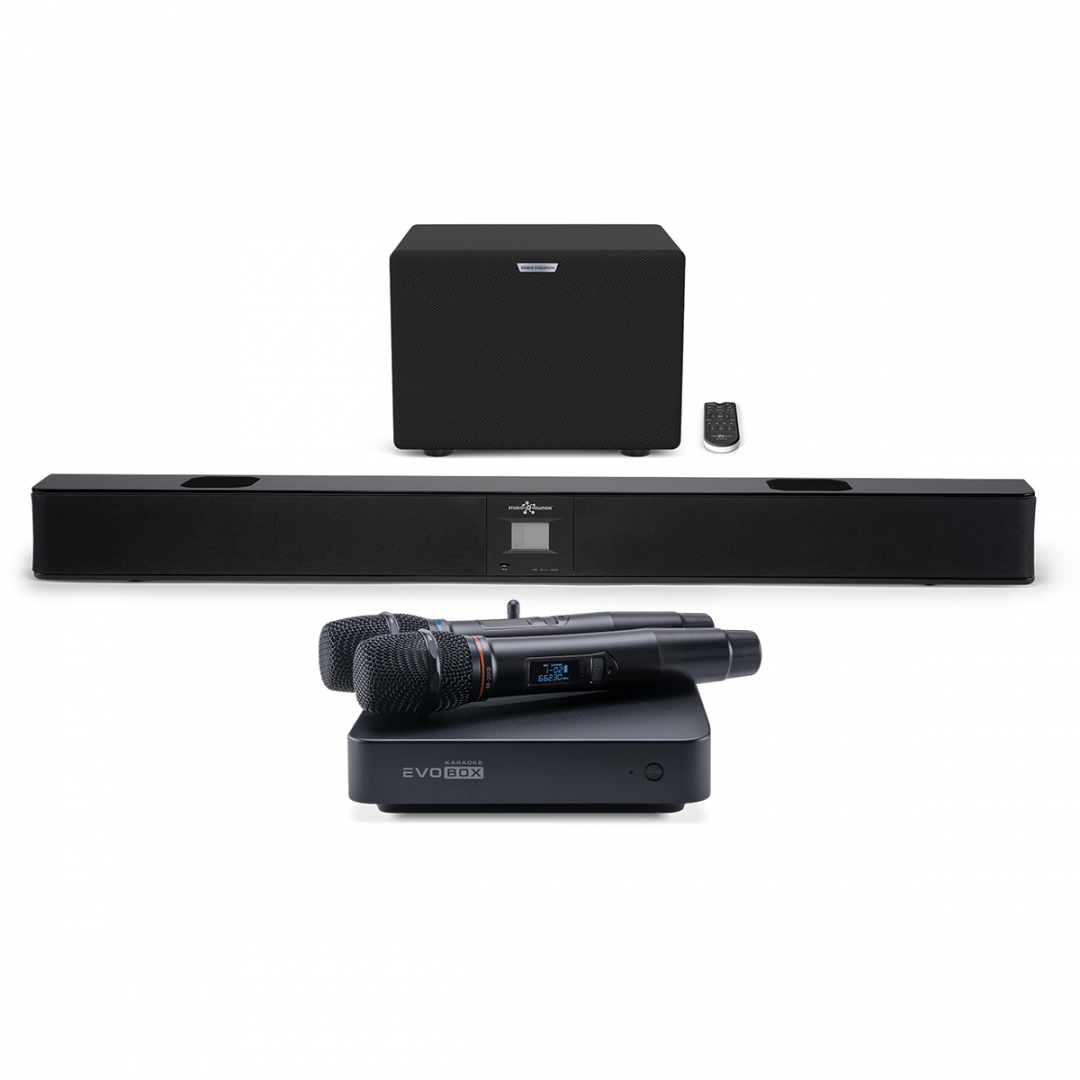 караоке-комплект EVOBOX Plus + EvoSound Bar (саундбар с караоке) в Королеве