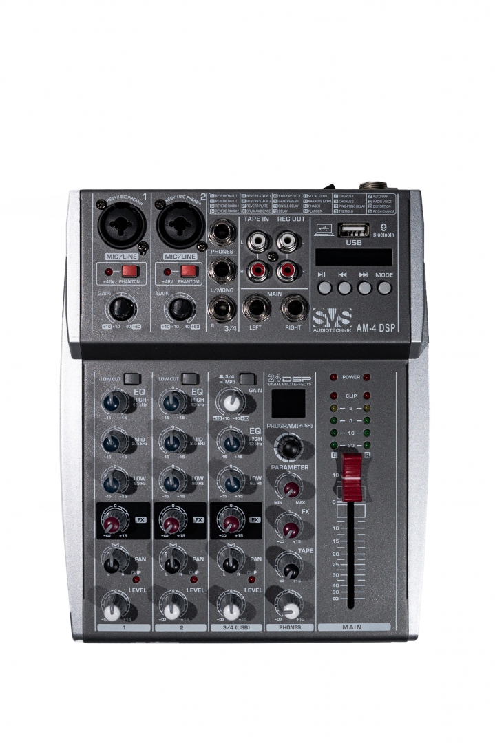 SVS Audiotechnik mixers AM-4 DSP Аналоговый микшерный пульт, 4-канала в Королеве