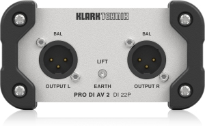 Klark Teknik DI 22P пассивный стерео директ-бокс в Королеве