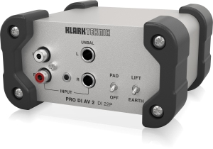Klark Teknik DI 22P пассивный стерео директ-бокс в Королеве